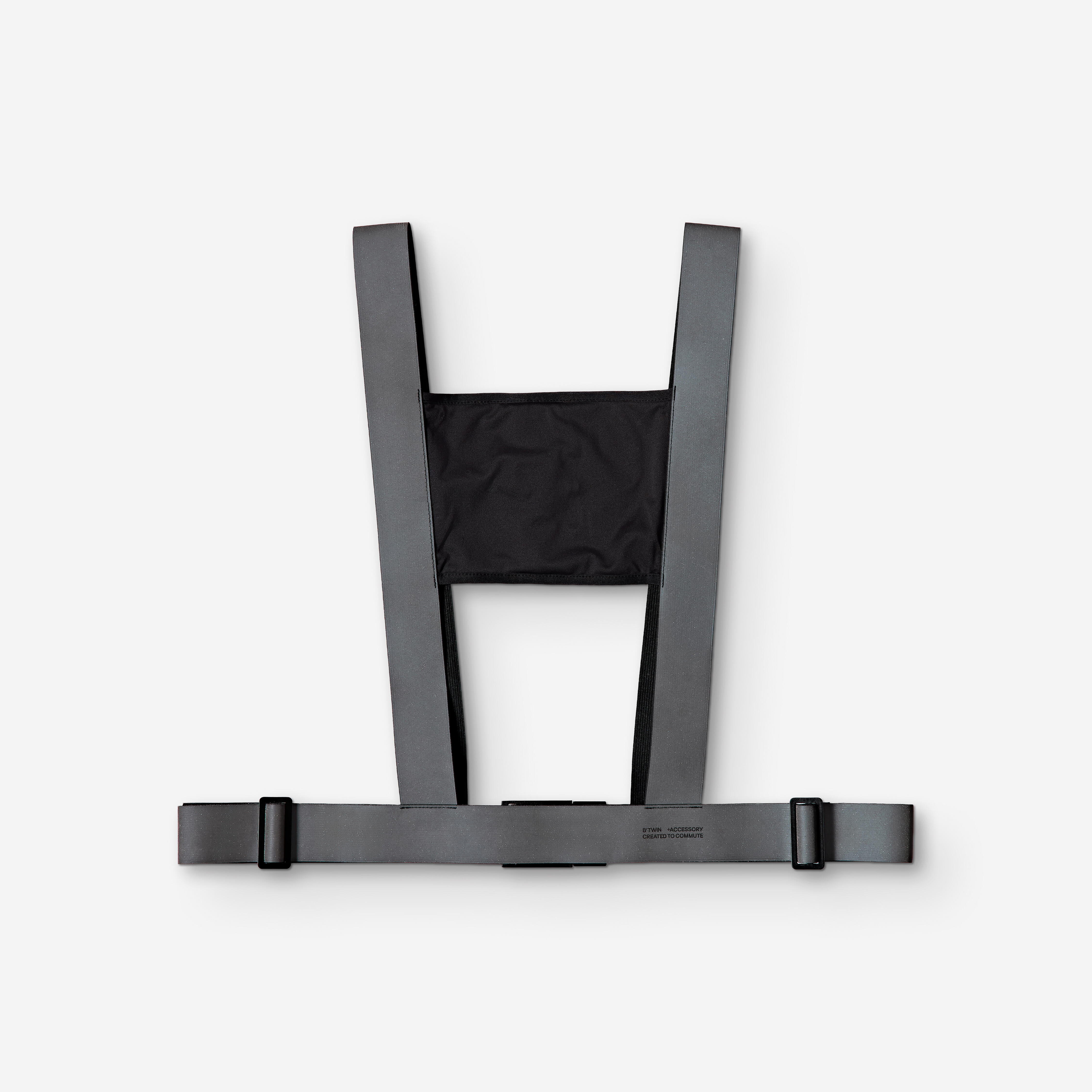 Harnais réfléchissant de visibilité pour vélo de ville - BTWIN