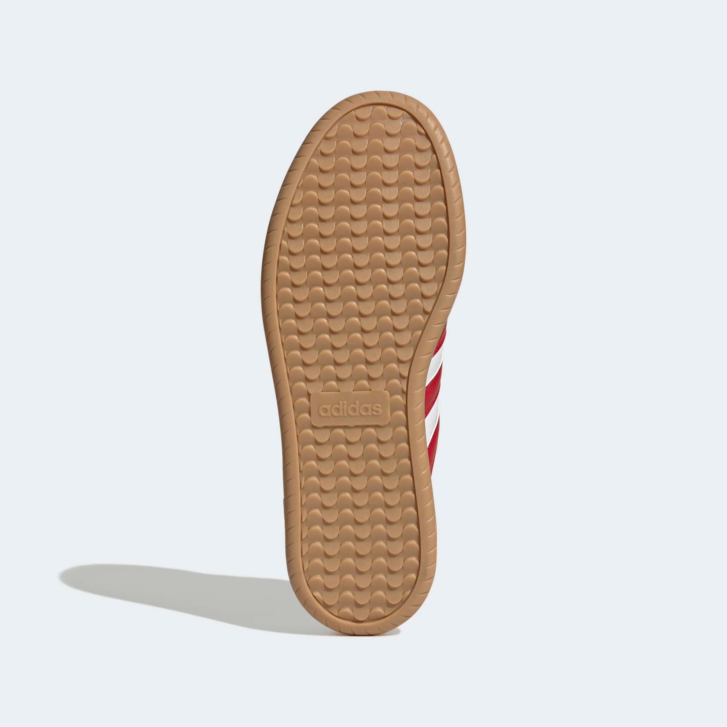Baskets Adidas Barreda homme, Blanc Rouge 5/7