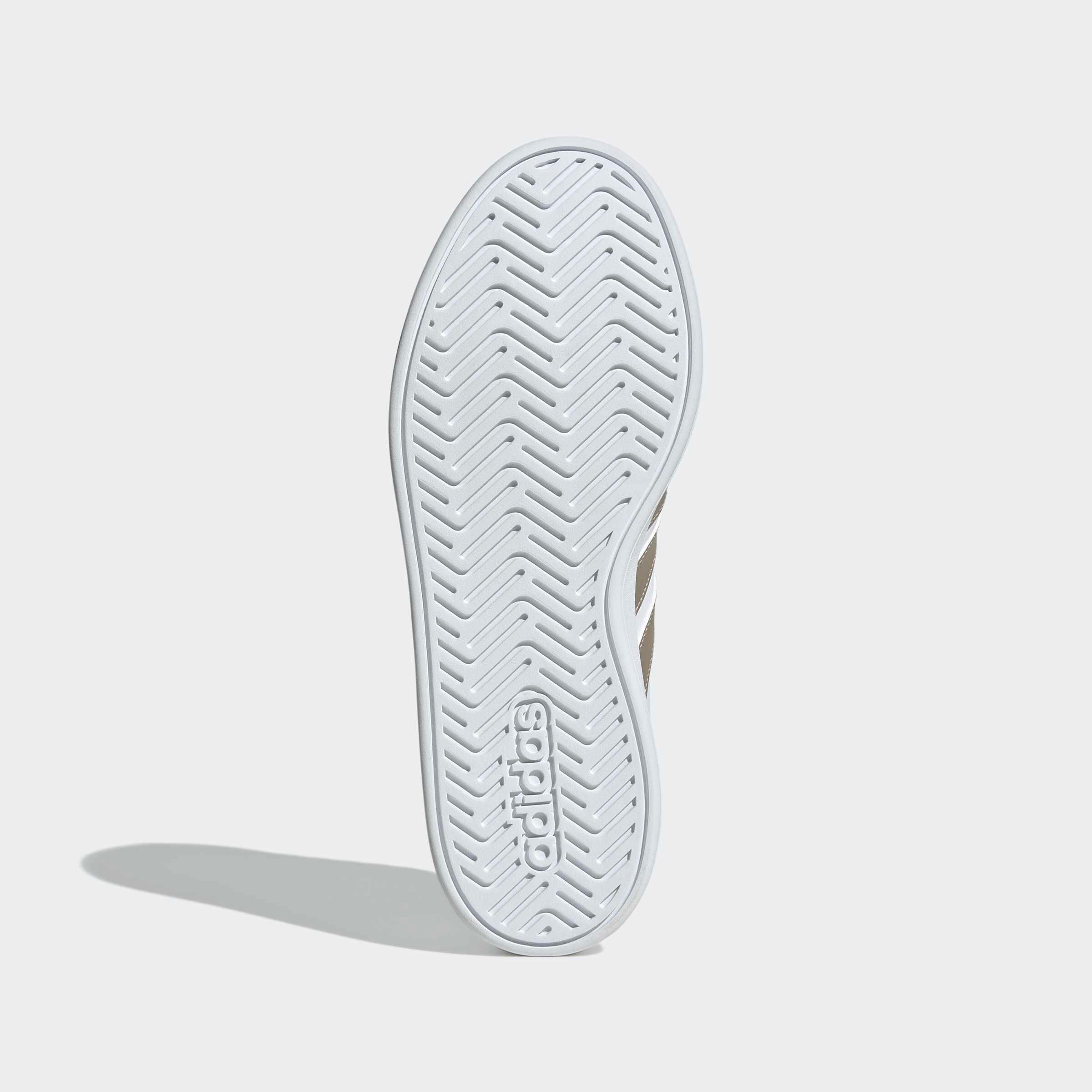 Turnschuhe Adidas Grand Court Base 3.0 für Damen, weiss 4/6