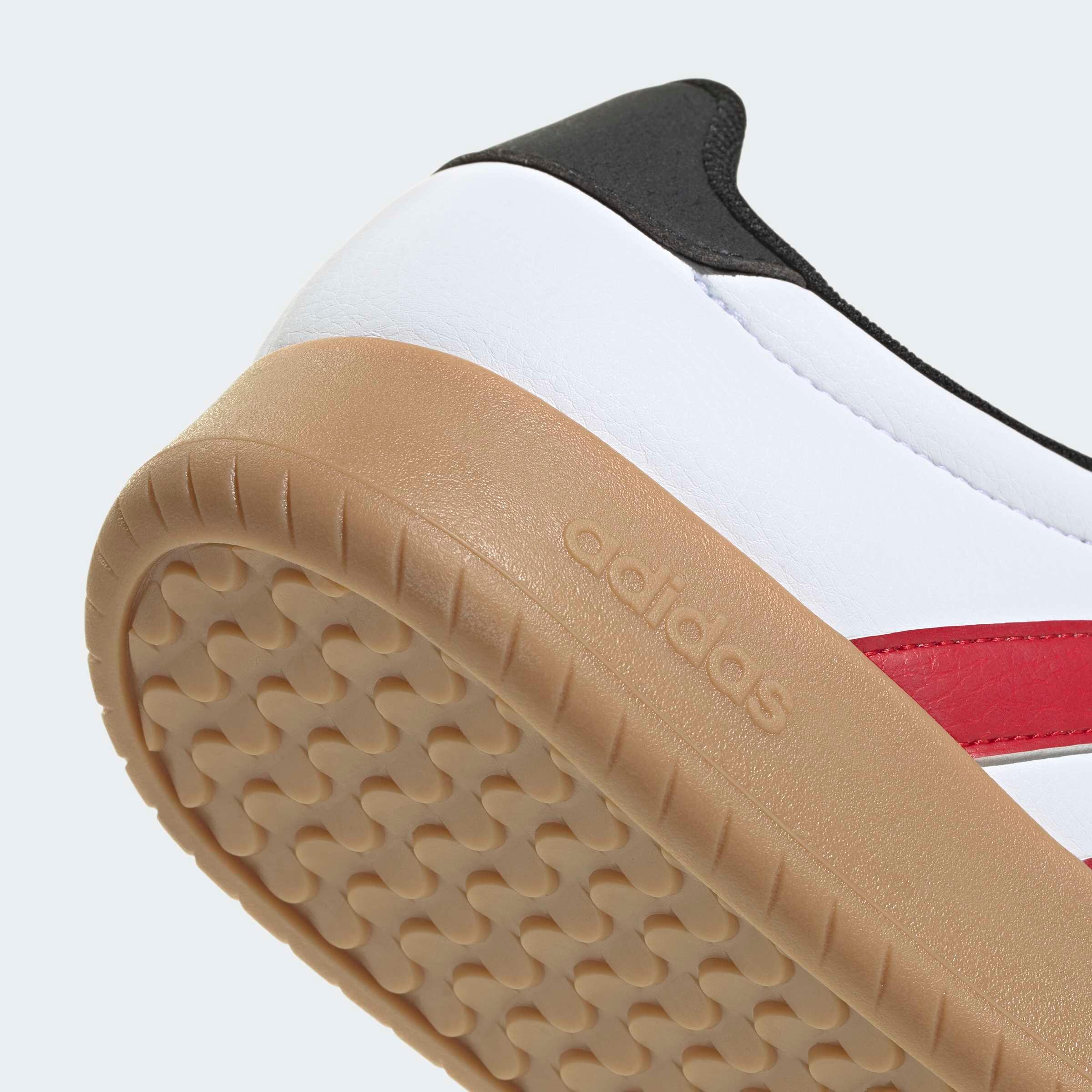Baskets Adidas Barreda homme, Blanc Rouge 3/7
