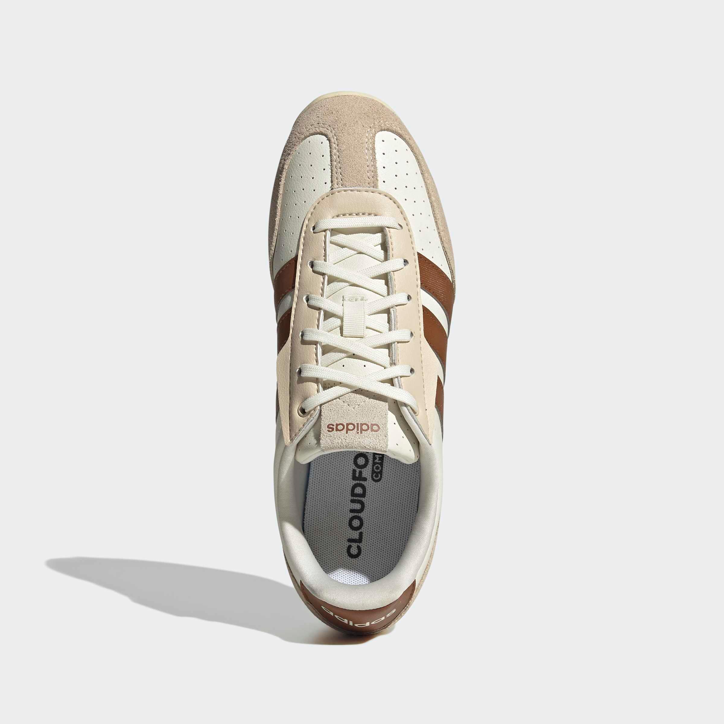 Turnschuhe Adidas Barreda Lo für Damen, weiss 5/6