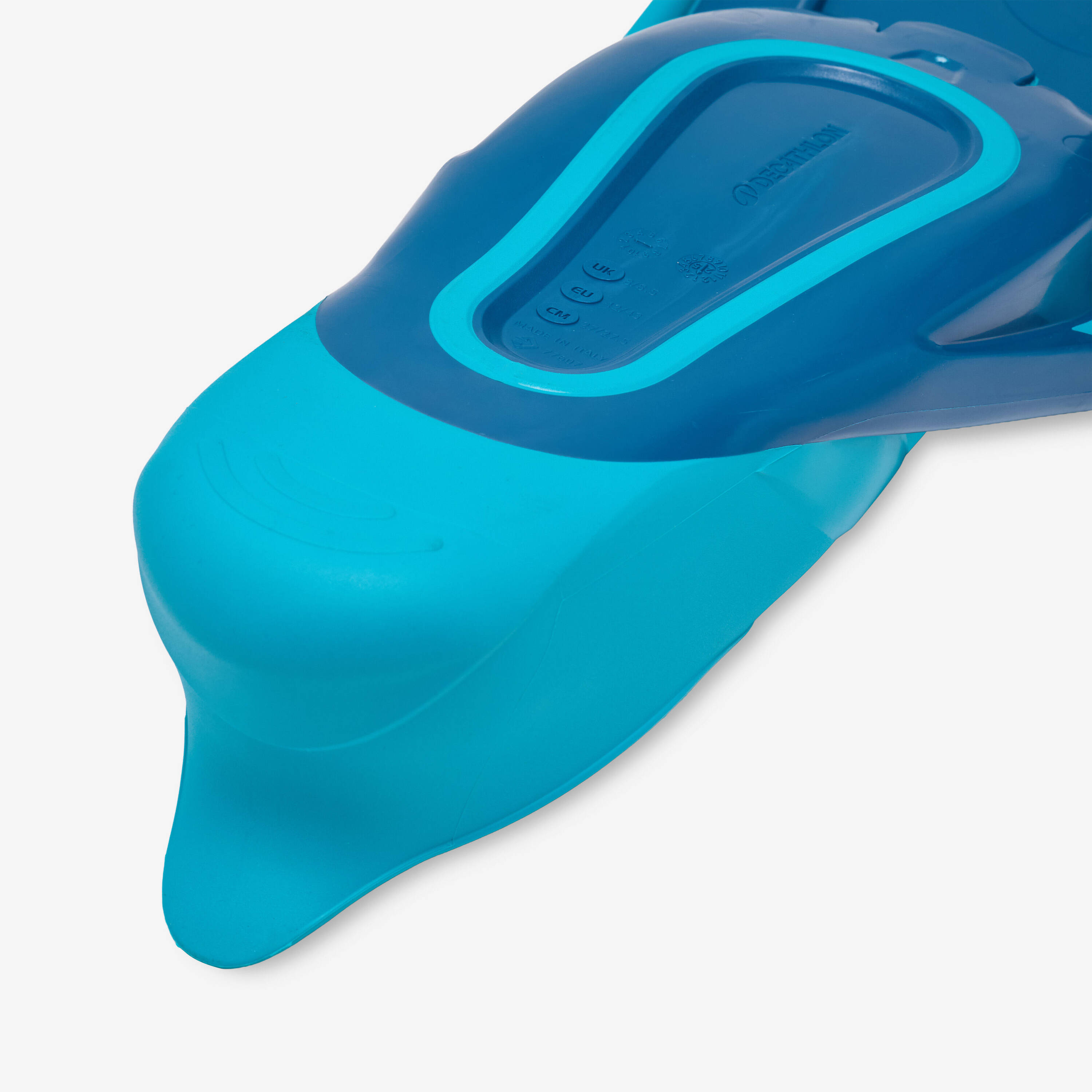 Diving and snorkelling fins FF 100 short Turquoise -  5