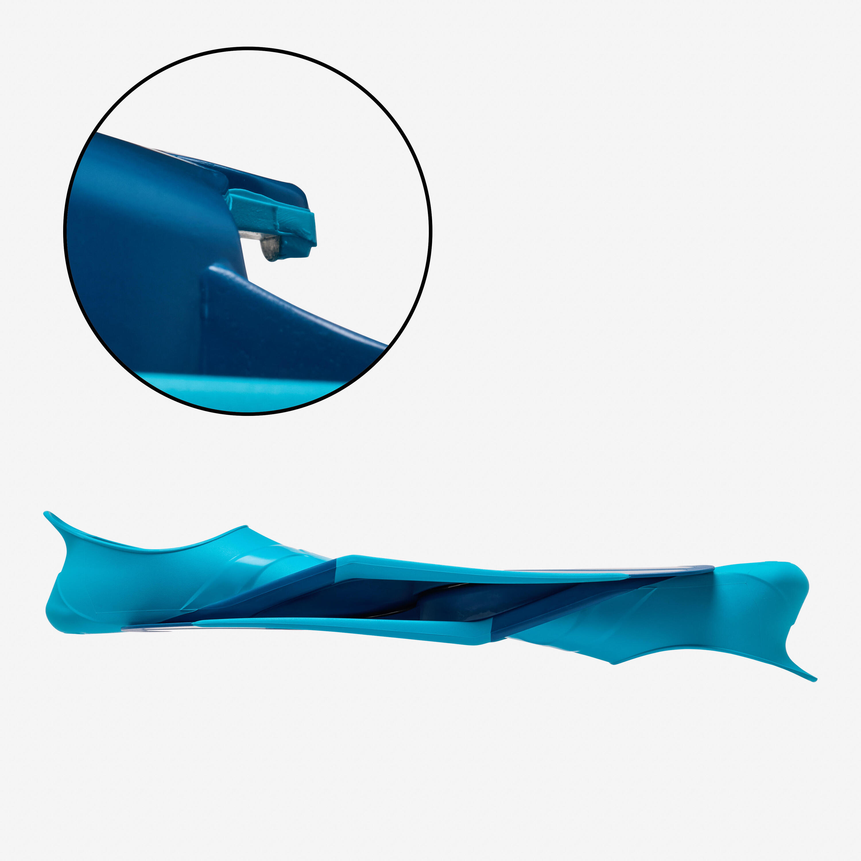 Pinne subacquea snorkeling FF100 azzurre 6/9