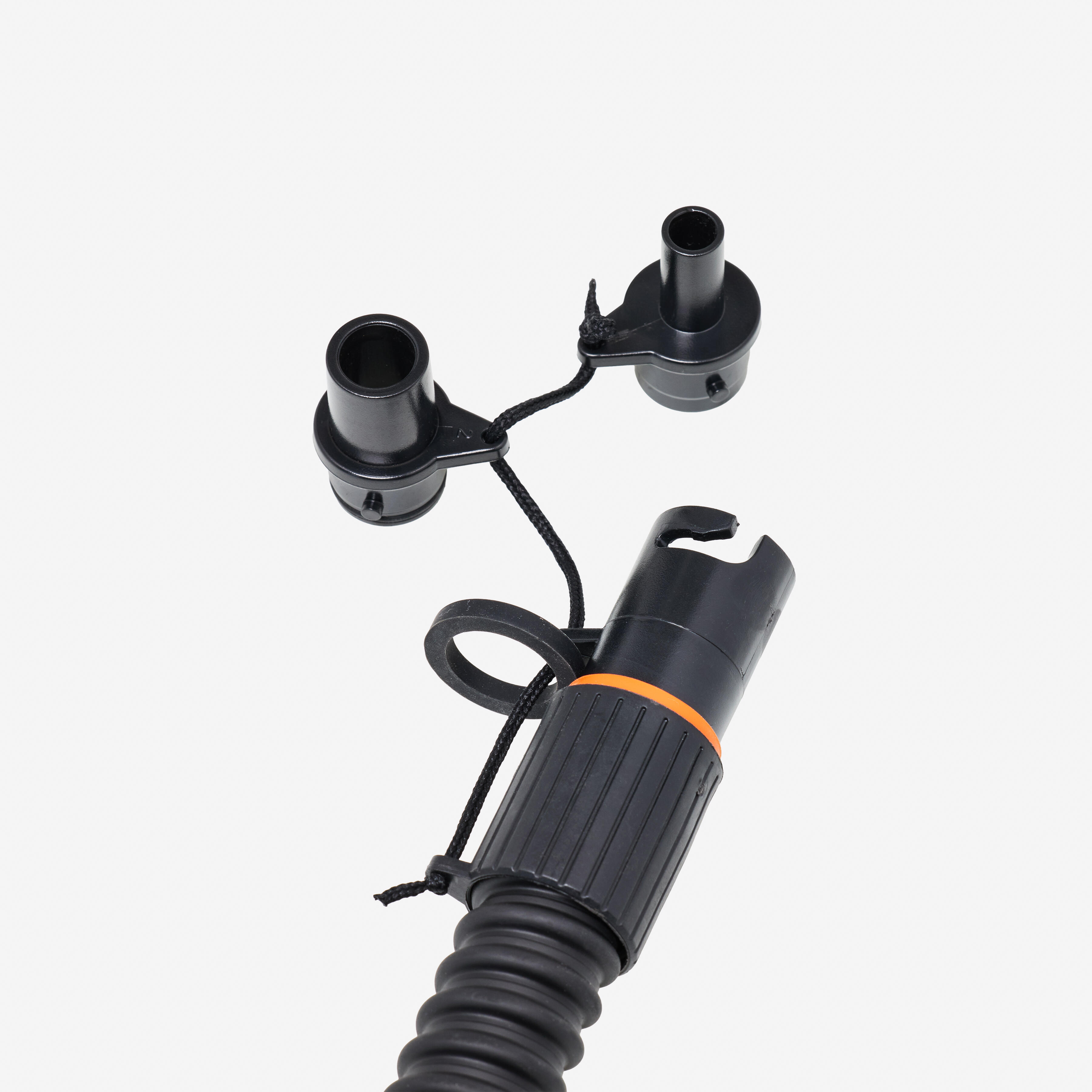 DECATHLON Elektrická pumpa PEHP 50 (1 – 15 PSI, 12 V) pre SUP a kajaky čierna bez · záber 4