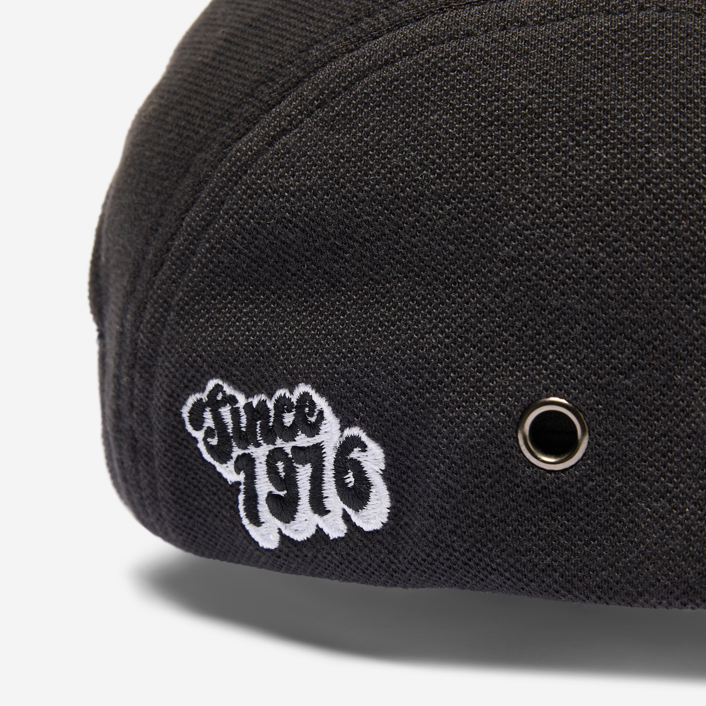 CASQUETTE DE SKATEBOARD, CAP900 5 PANNEAUX COLLECTION "SINCE 1976" NOIRE 9/12
