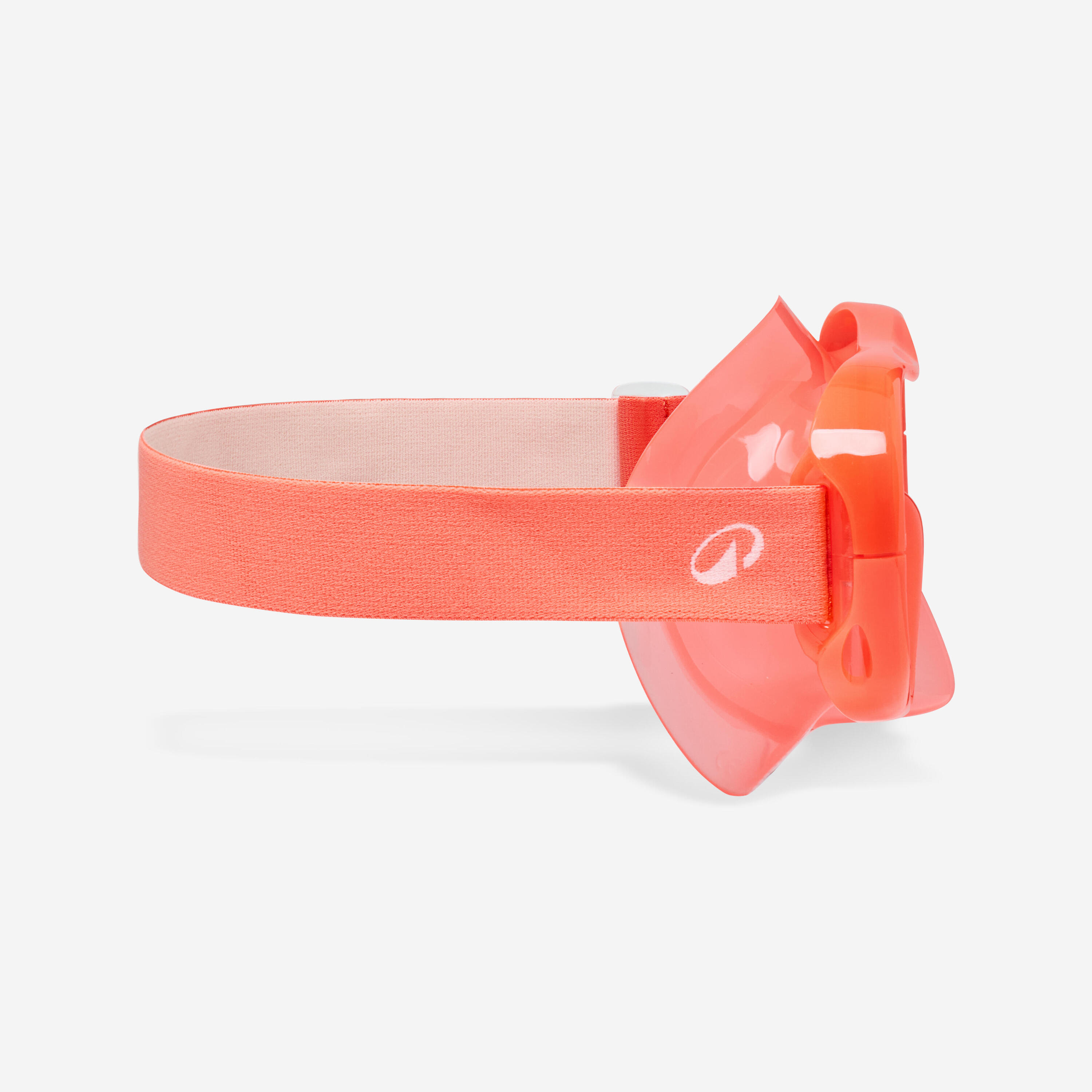 Tauchmaske Antibeschlag, 100 Mono Comfort rosa orange 2/10