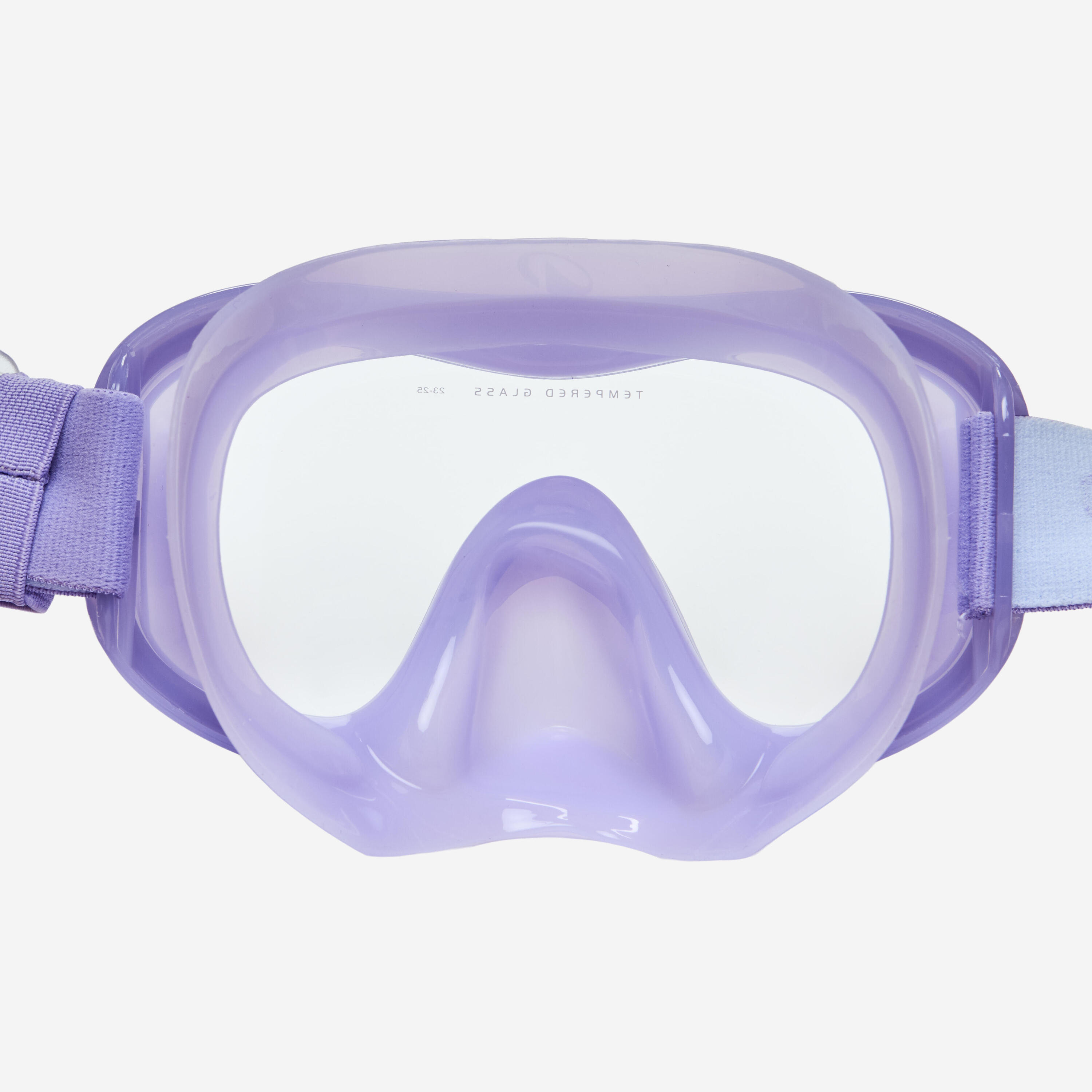 Anti-Beschlag-Tauchmaske, 100 Mono Comfort Mauve 5/9