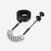 Leash de bodyboard poignet et biceps, 500 noir