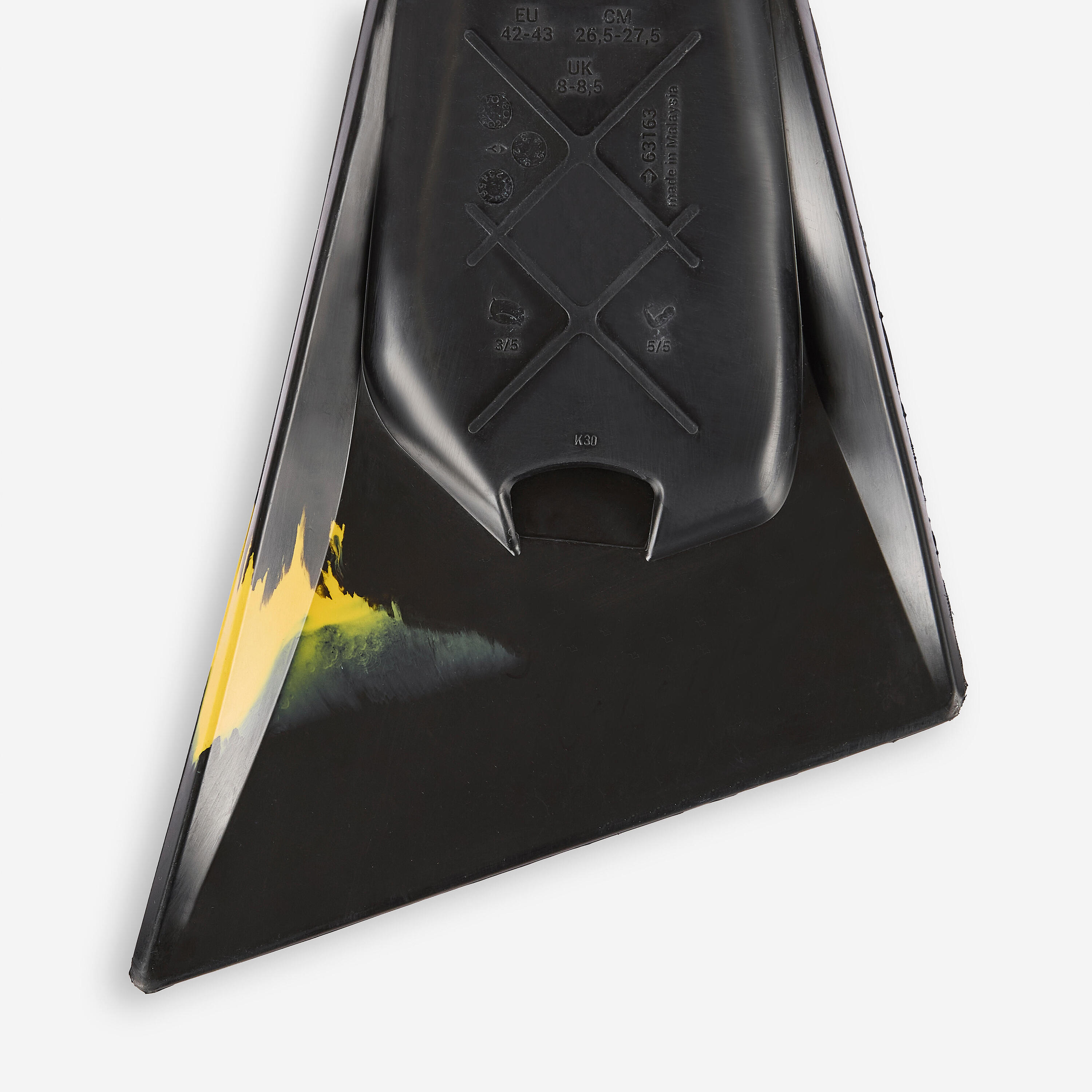 Palmes bodyboard et bodysurf, 900 noir 5/5