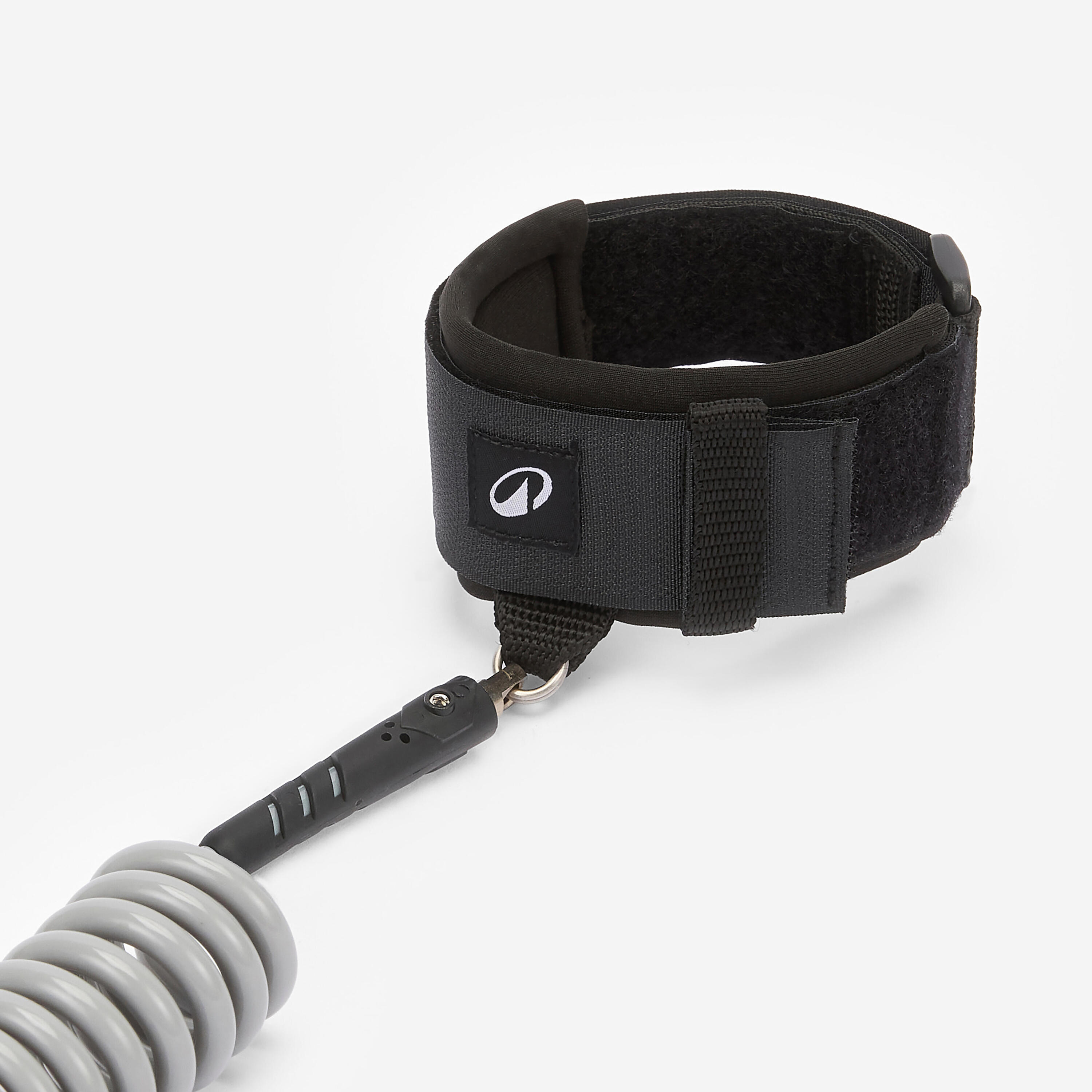 Leash de bodyboard poignet et biceps, 500 noir 3/7