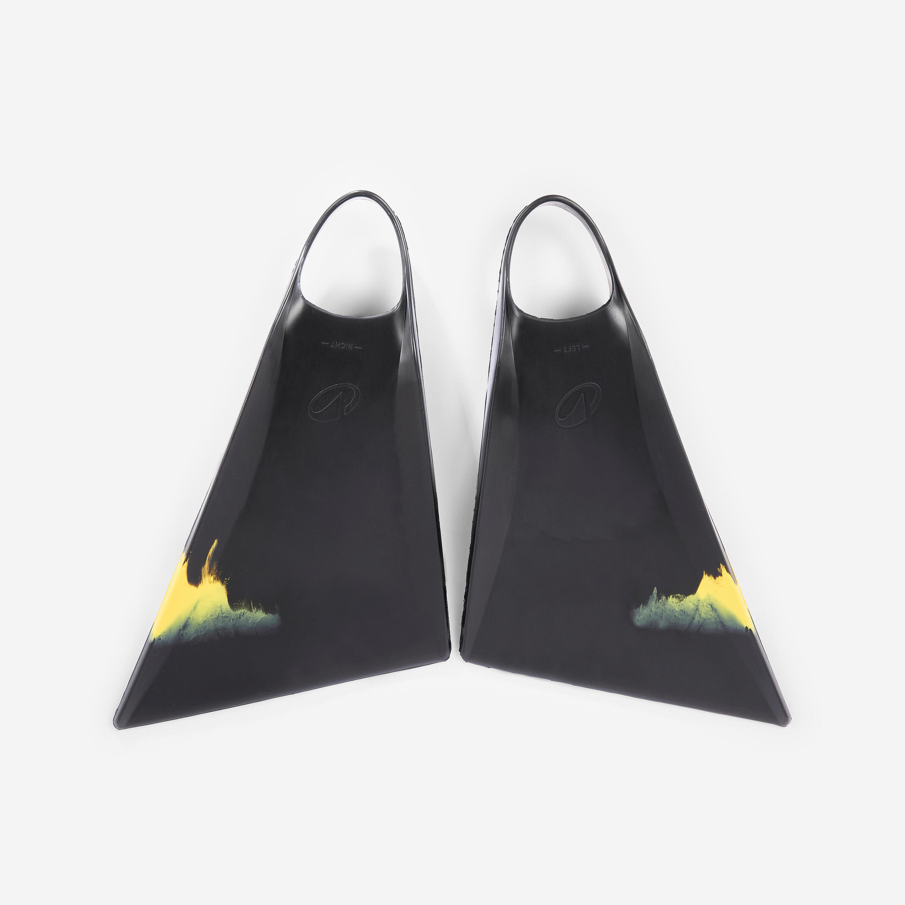 Palmes bodyboard et bodysurf, 900 noir 1/5