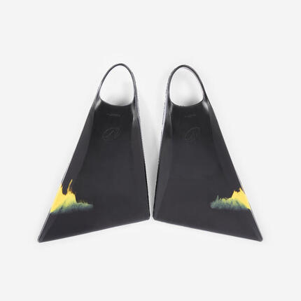 Palmes bodyboard et bodysurf, 900 noir
