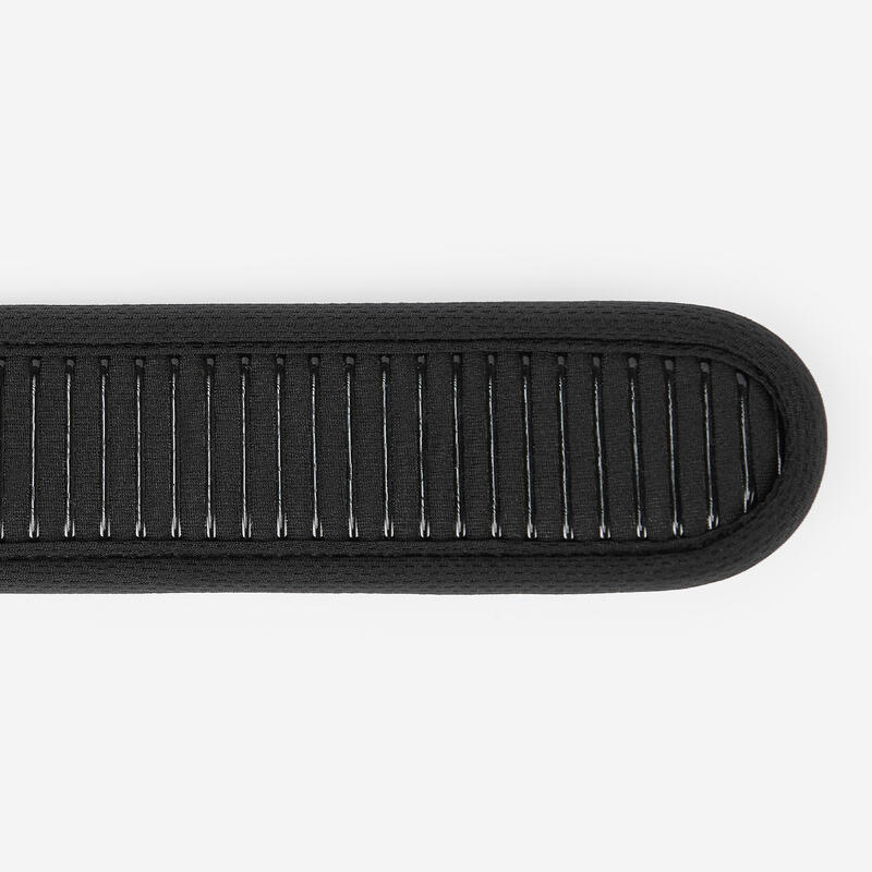Coardă longboard 9' fixare genunchi diametru 7mm, 900 Negru