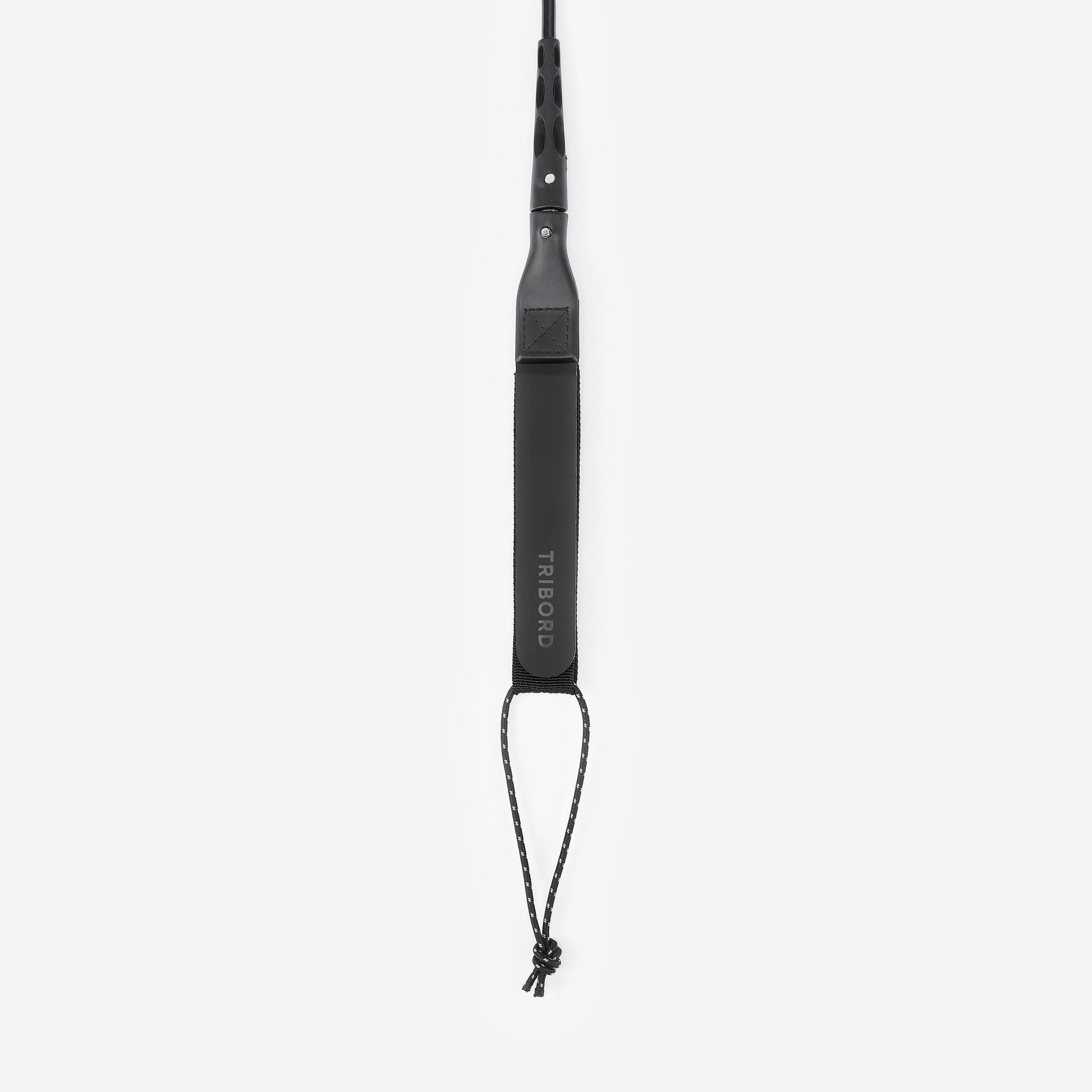 Leash surf 7' 900 - Diamètre 6mm Noir fumé 2/7