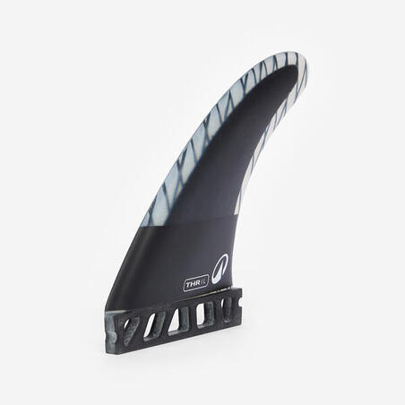 Плавники для серфборда 900 з кріпленням Futures 3 шт. чорні