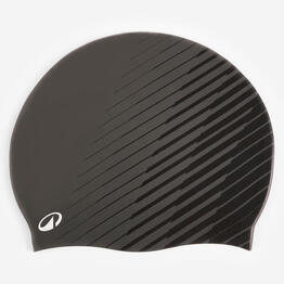 Bonnet de bain silicone, imprimés gain kaki
