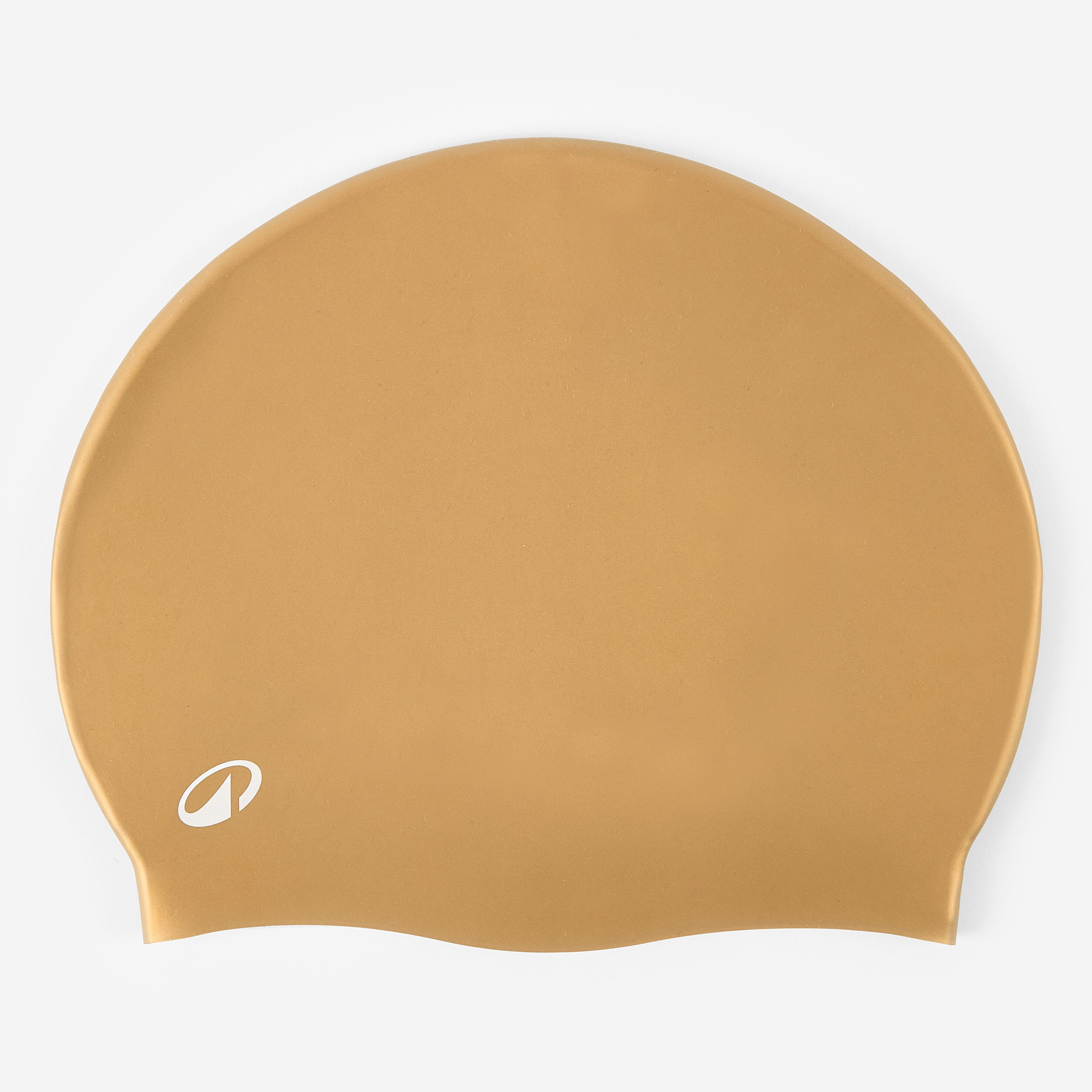 Bonnet de bain silicone, doré