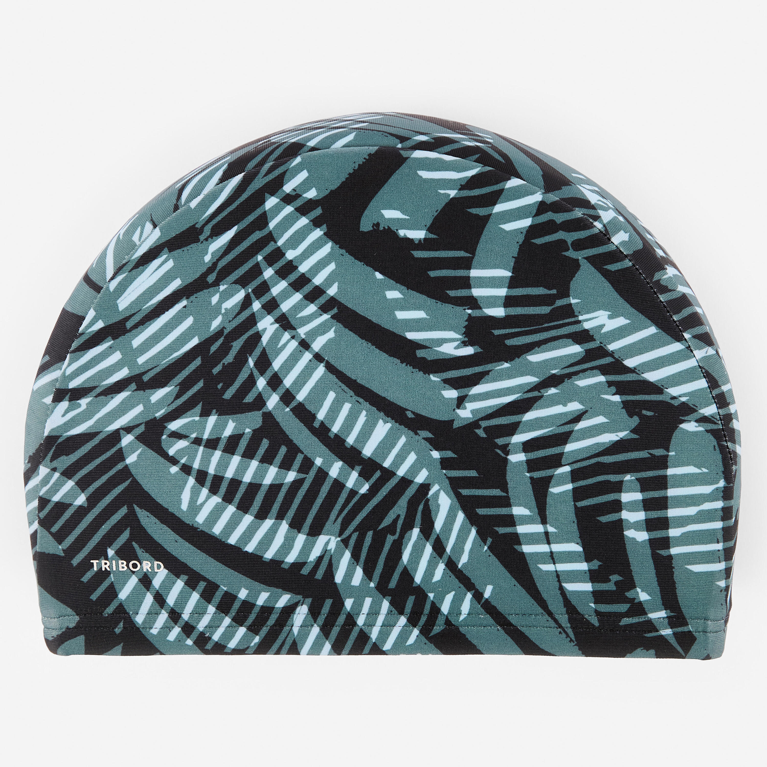 Bonnet de bain en tissu taille L, reflets gris 2/3