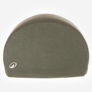 Gorro Natación Emboss Caqui Punto Revestido Talla M