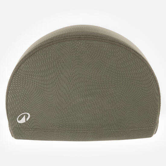 Badekappe Stoff beschichtet Größe M - Emboss khaki
