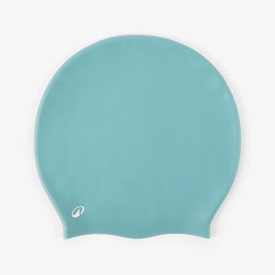 Cuffia piscina silicone capelli voluminosi taglia unica nera