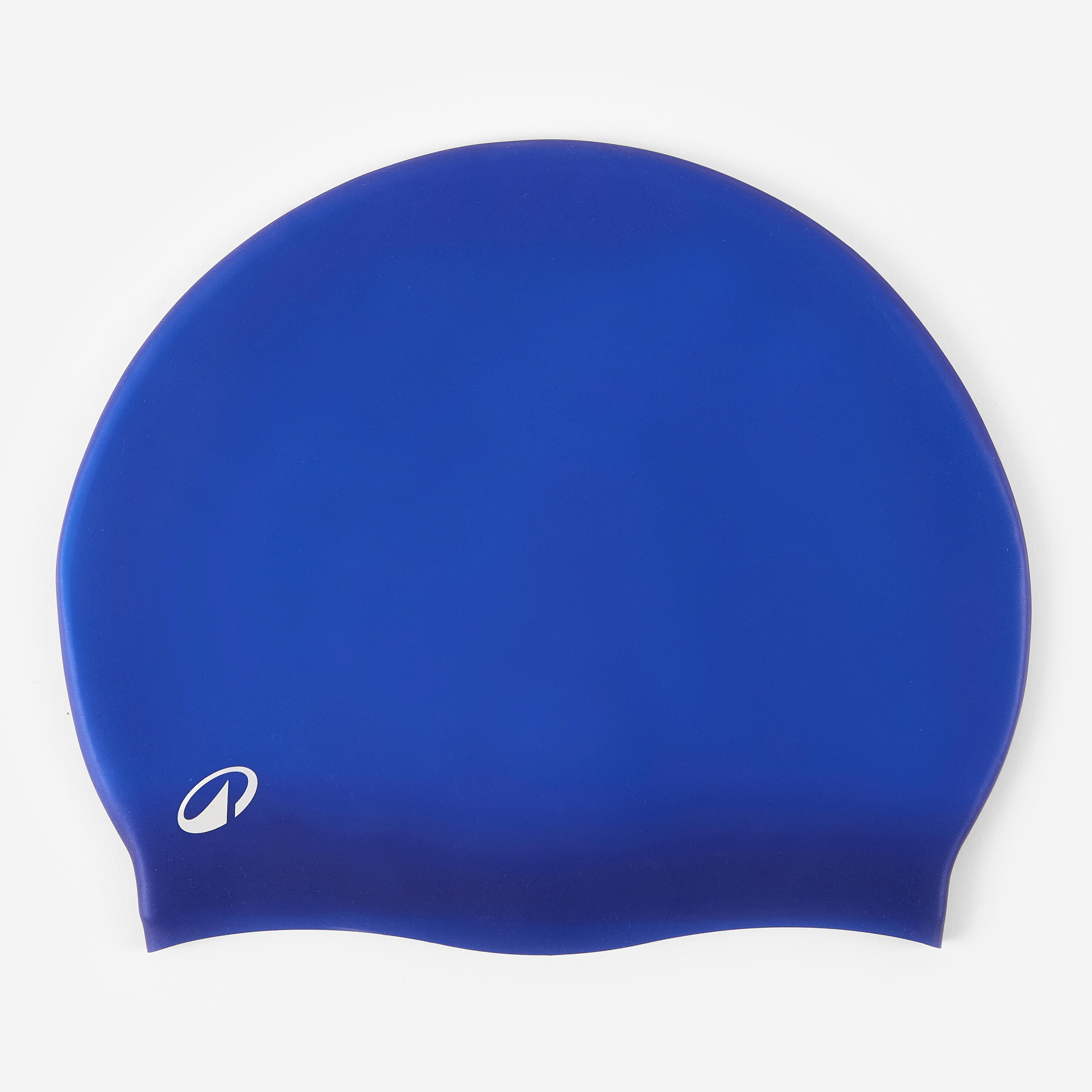 Bonnet de bain silicone, bleu
