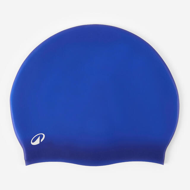 Cuffia piscina silicone blu