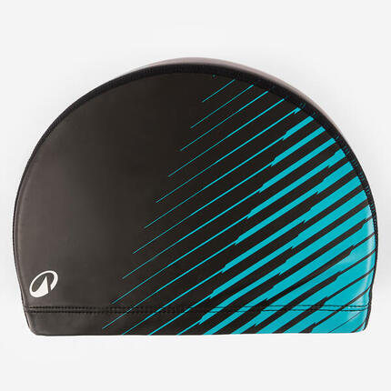 Bonnet de bain en maille enduite taille L, cut kaki