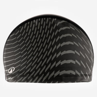 Cuffia tessuto rivestito L nera