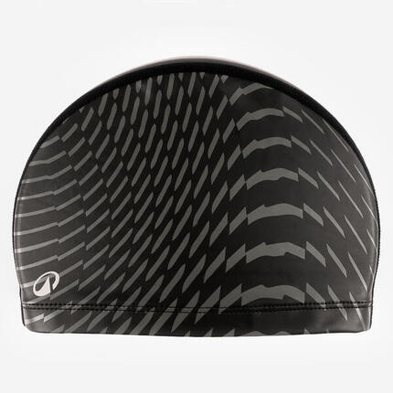 Badekappe Stoff beschichtet Größe L - Mini blau