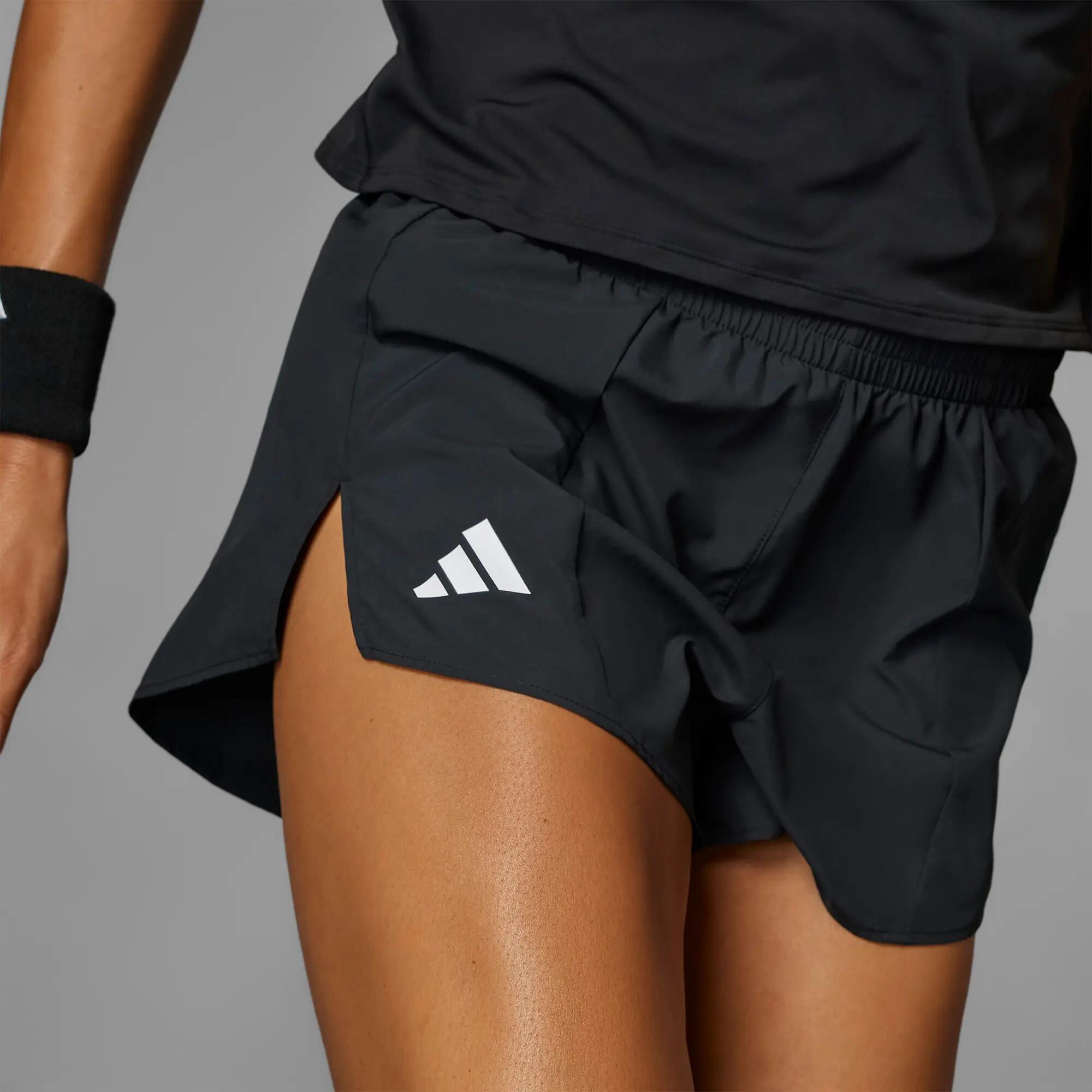 SHORT RUNNING MUJER ADIDAS ADIZERO NEGRO 3/5