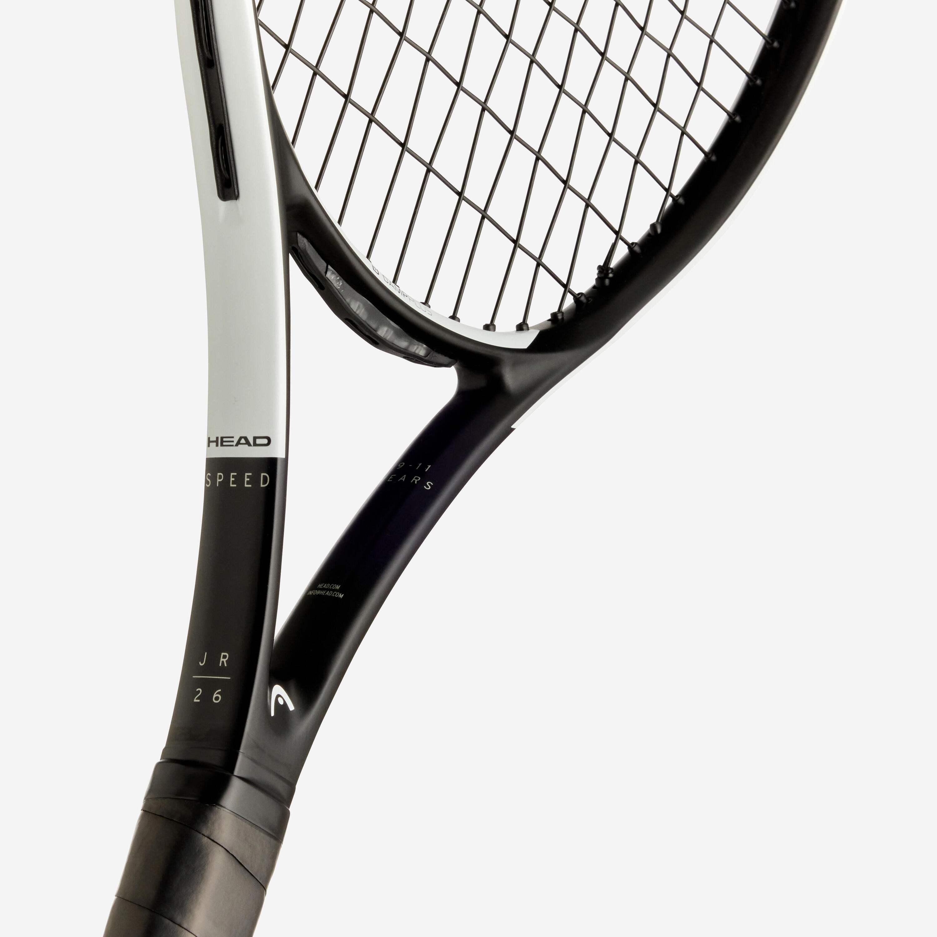 Raquette de tennis graphite aluminium enfant , Head ig speed jr 26 250g noir 3/5