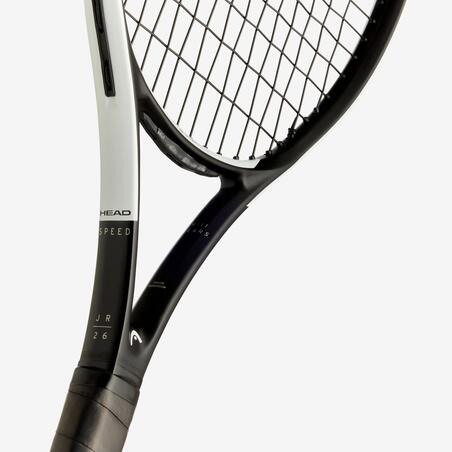 Ракетка тенісна графітова Speed Junior 26 для дітей 250 г чорна
