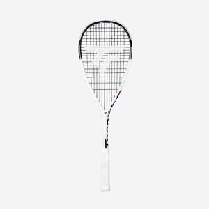Raqueta de squash 130 g, Tecnifibre Carboflex team blanco negro