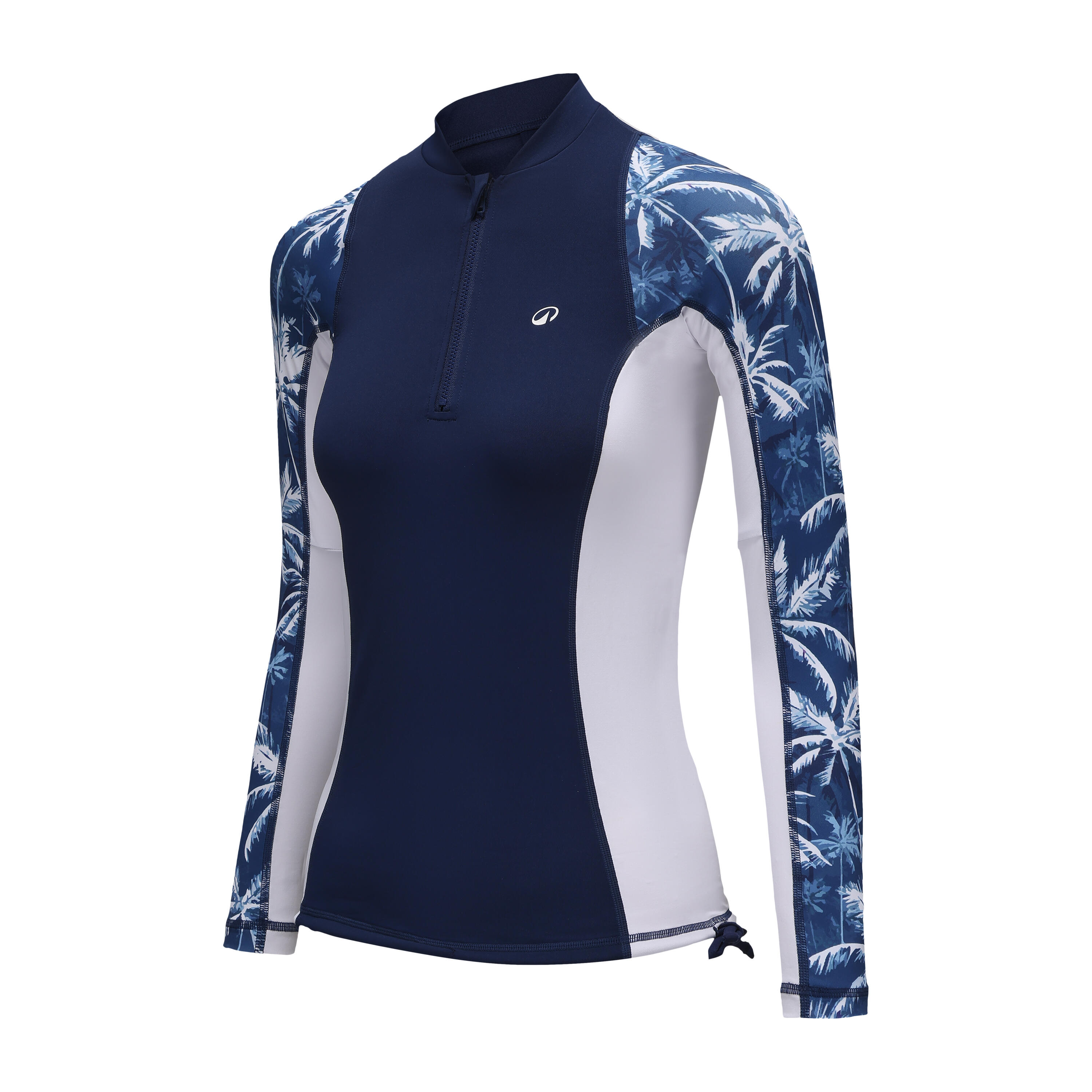 Women’s long sleeve UV-protection t-shirt - PALM BLUE
