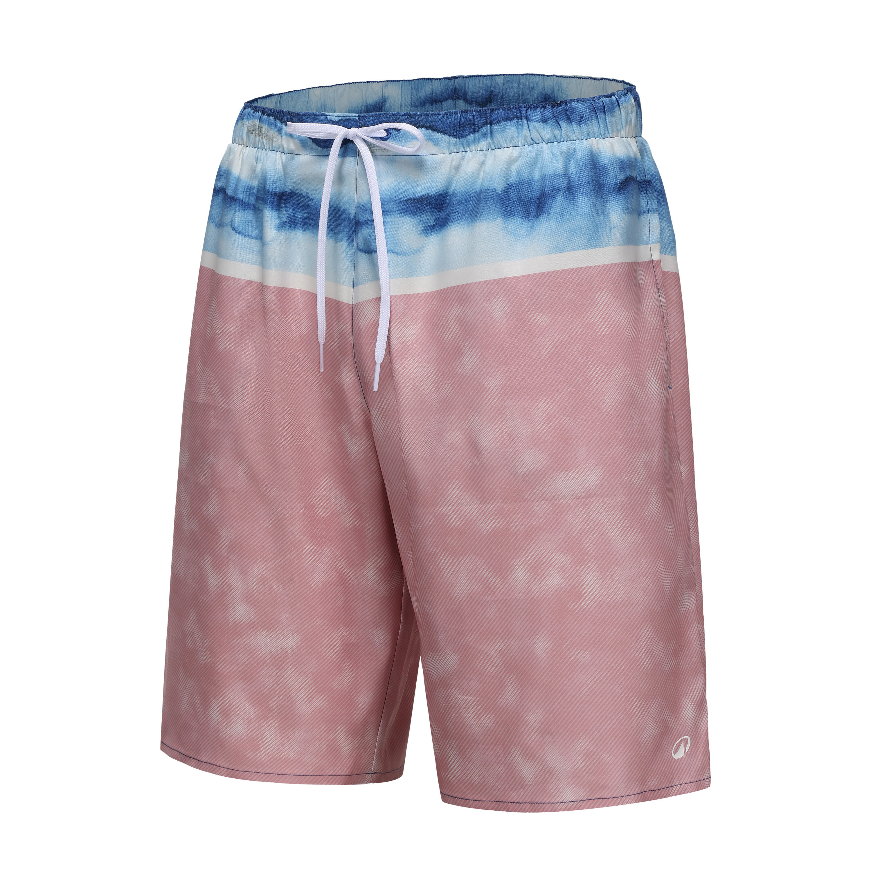 Men's surfing boardshorts BLUE PINK