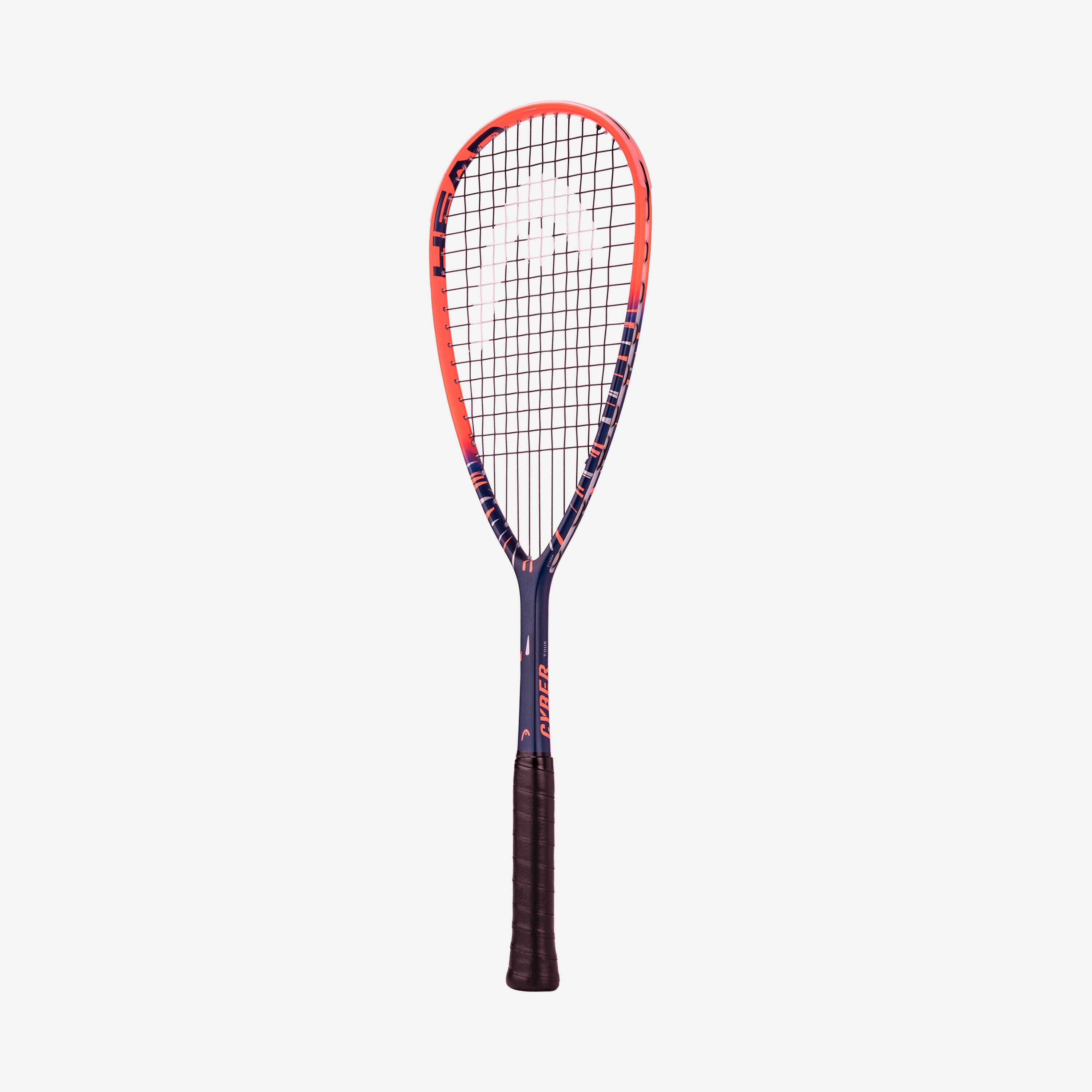 Racchetta squash adulto Head Cyber Tour blu-rosso 2/2