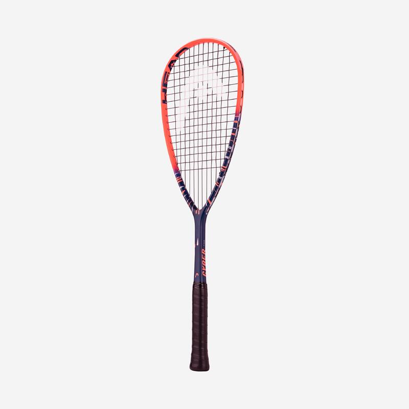 Rachetă de squash din grafit și aluminiu, Head cyber tour 160 g albastru roșu