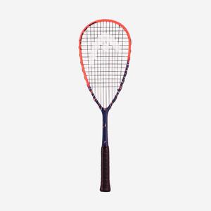 Raqueta de squash grafito aluminio, Head Cyber Tour 160 g azul rojo