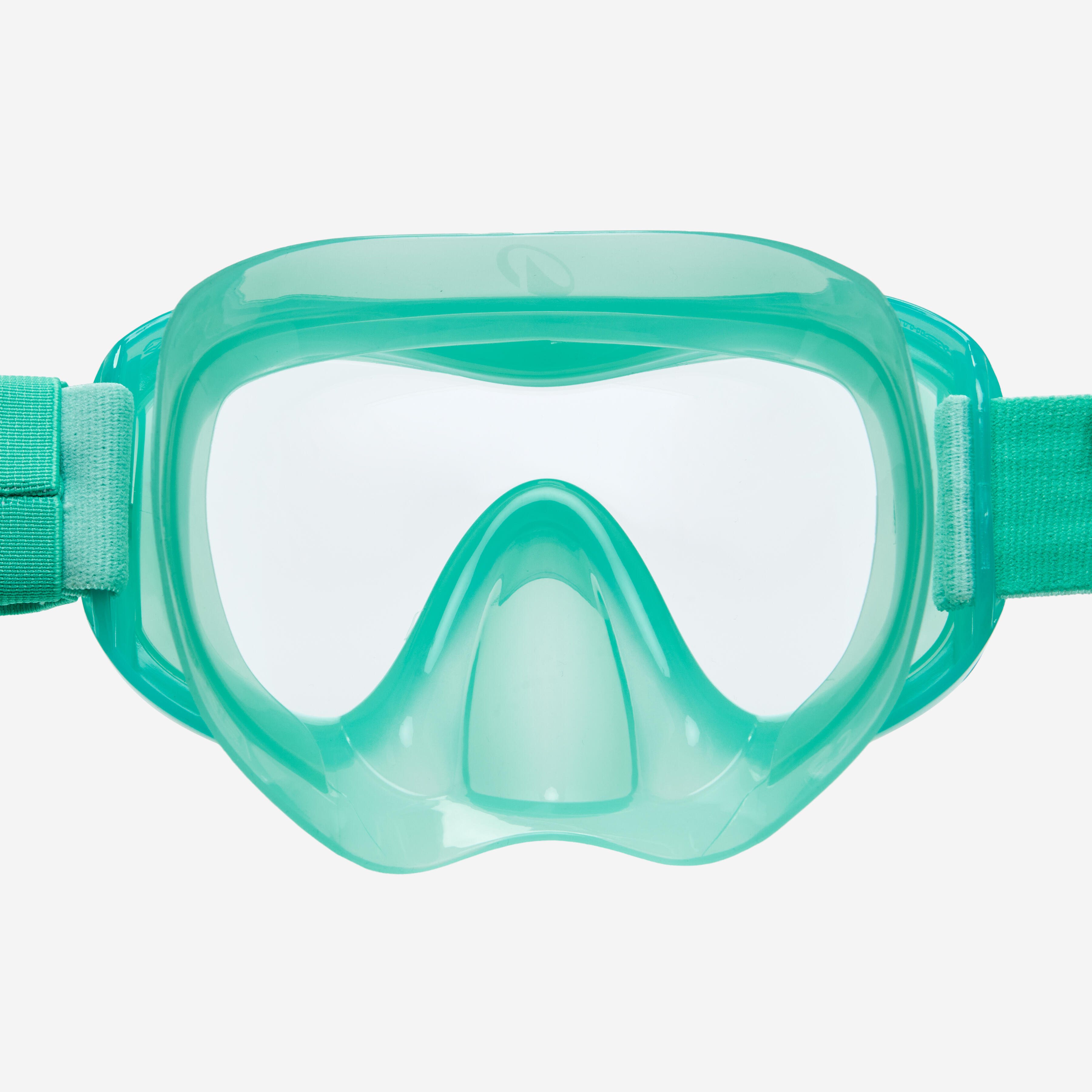 Kids’ Snorkelling Anti-Fog Mask and Valve Snorkel Set, 100 - DECATHLON