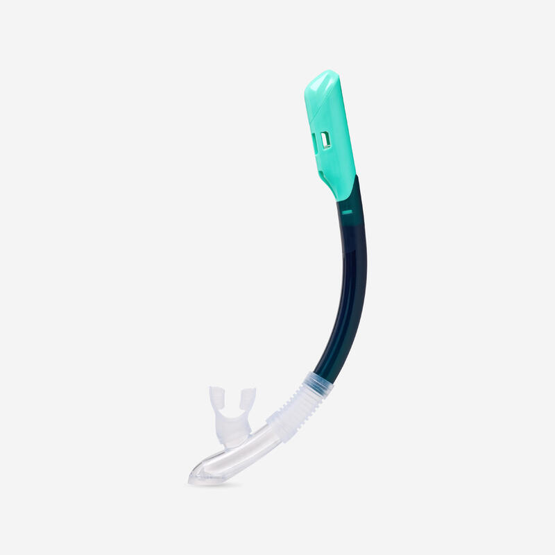 Yetişkin Şnorkel Maske Seti - Yeşil - 100 Comfort
