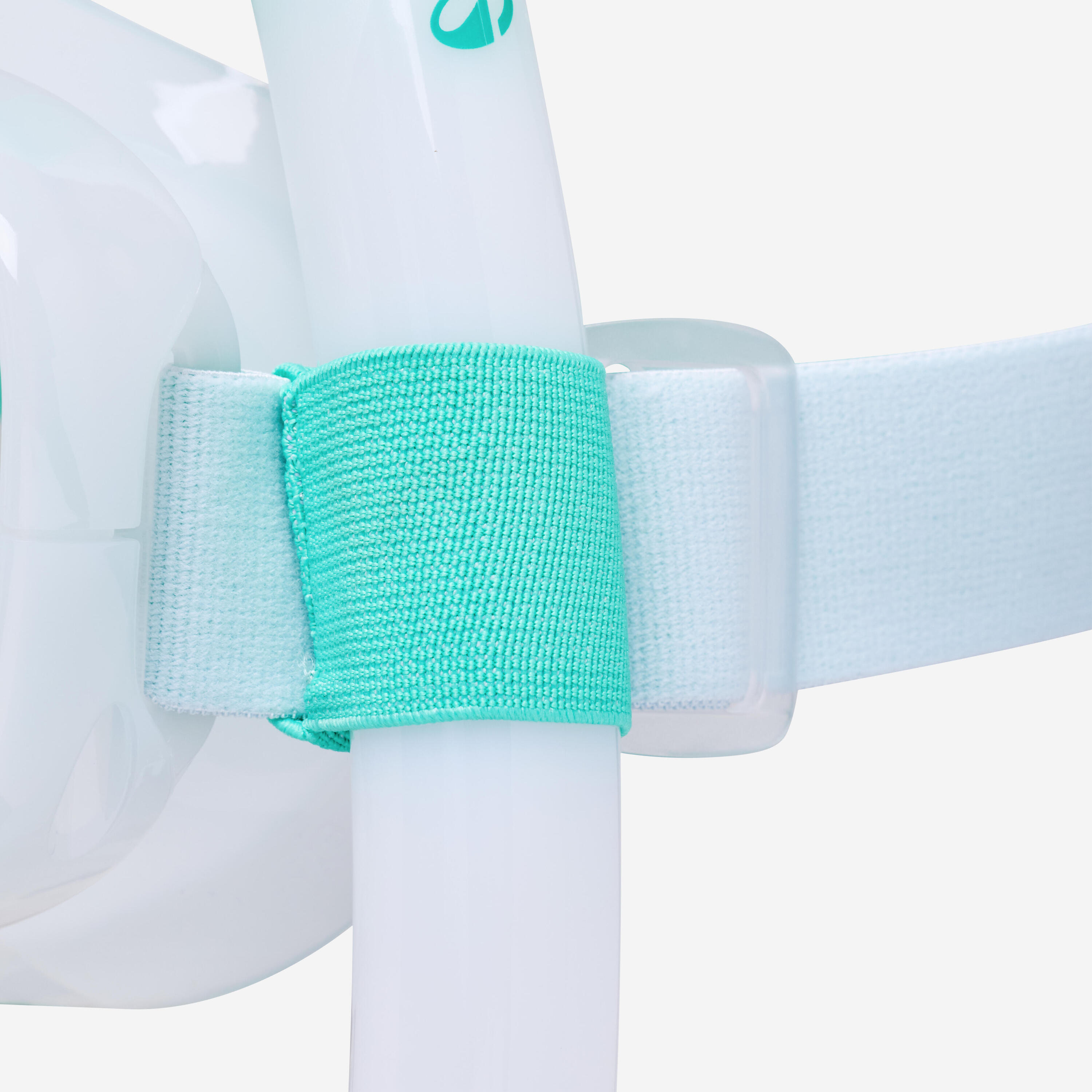 Kit snorkeling maschera boccaglio COMFORT DRYTOP 100 bambini bianco 9/13