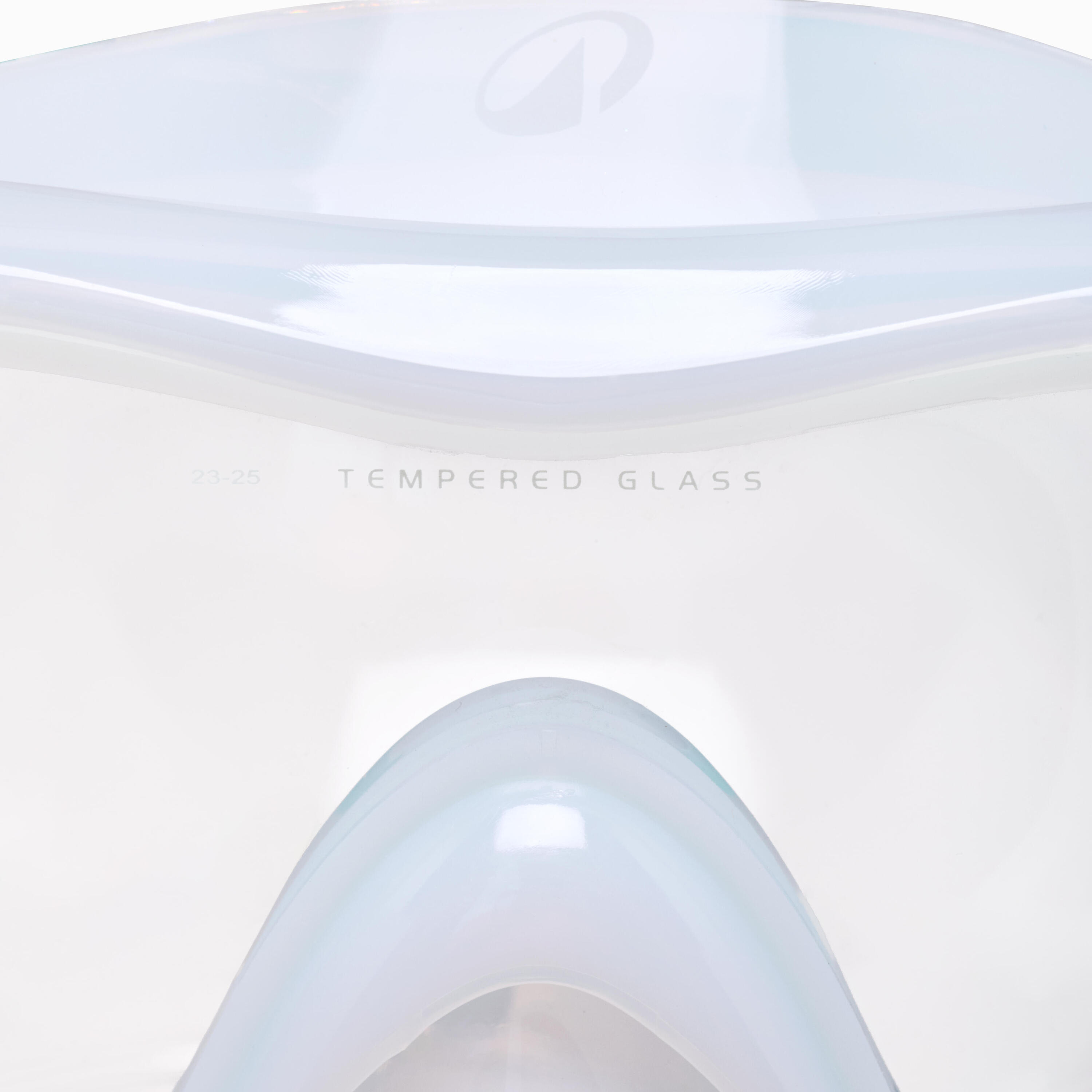 Kit snorkeling maschera boccaglio COMFORT DRYTOP 100 bambini bianco 8/13