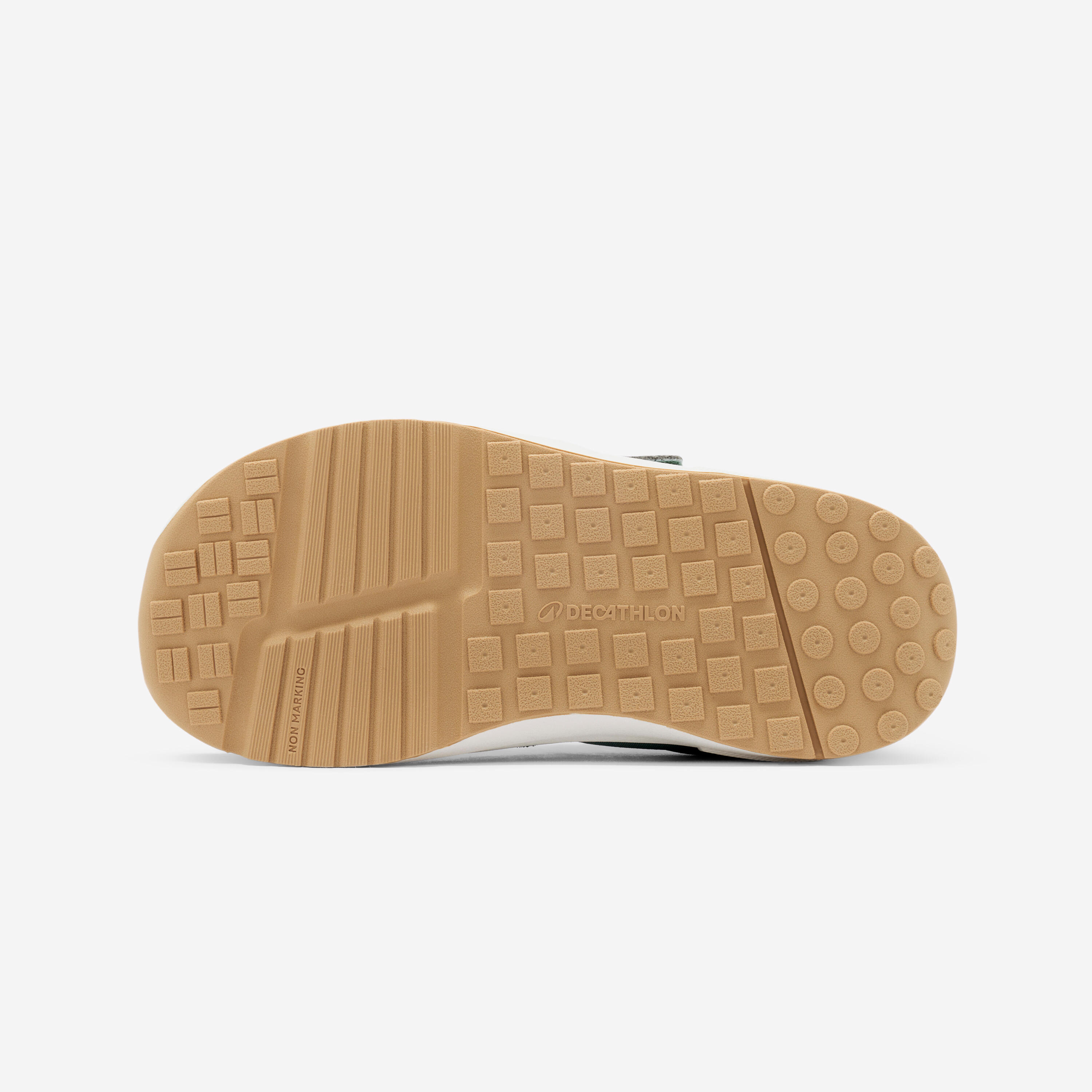 Scarpe da ginnastica bambino barefoot cuoio e mesh verdi dal 24 al 28 4/6