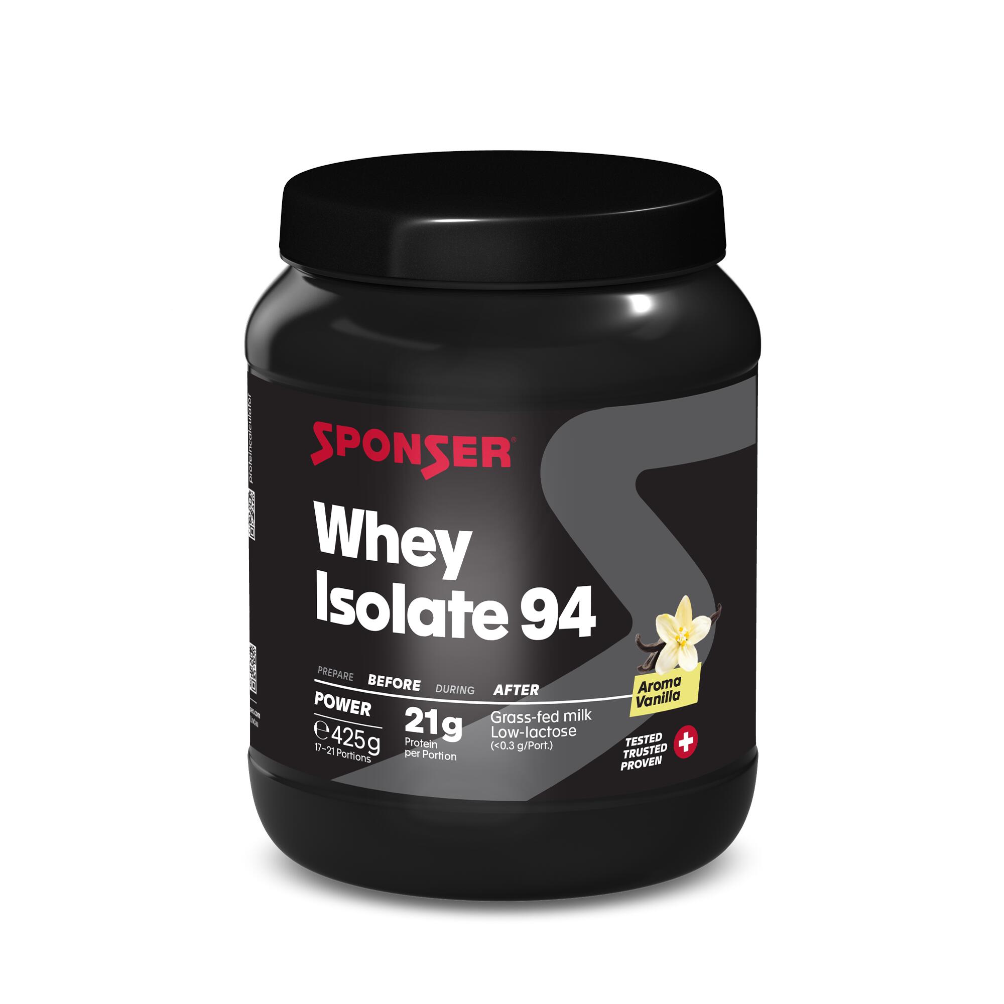 SPONSER Proteine WHEY ISOLATE 94 vaniglia