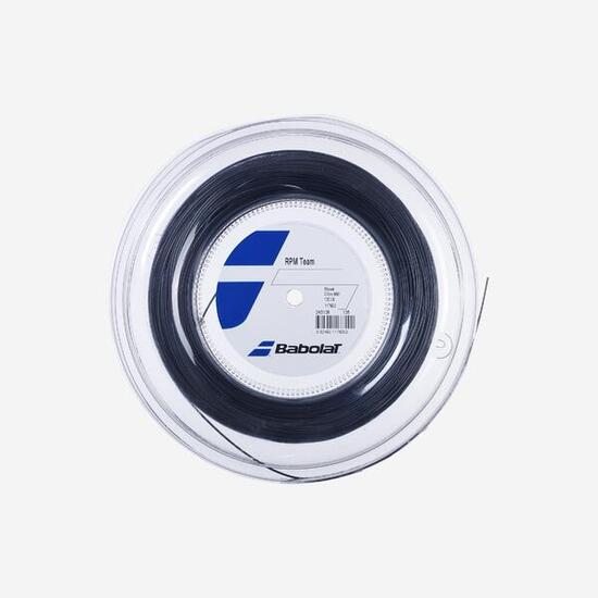 Cordage de tennis monofilament octogonal 1.25 mm, Babolat RPM team noir