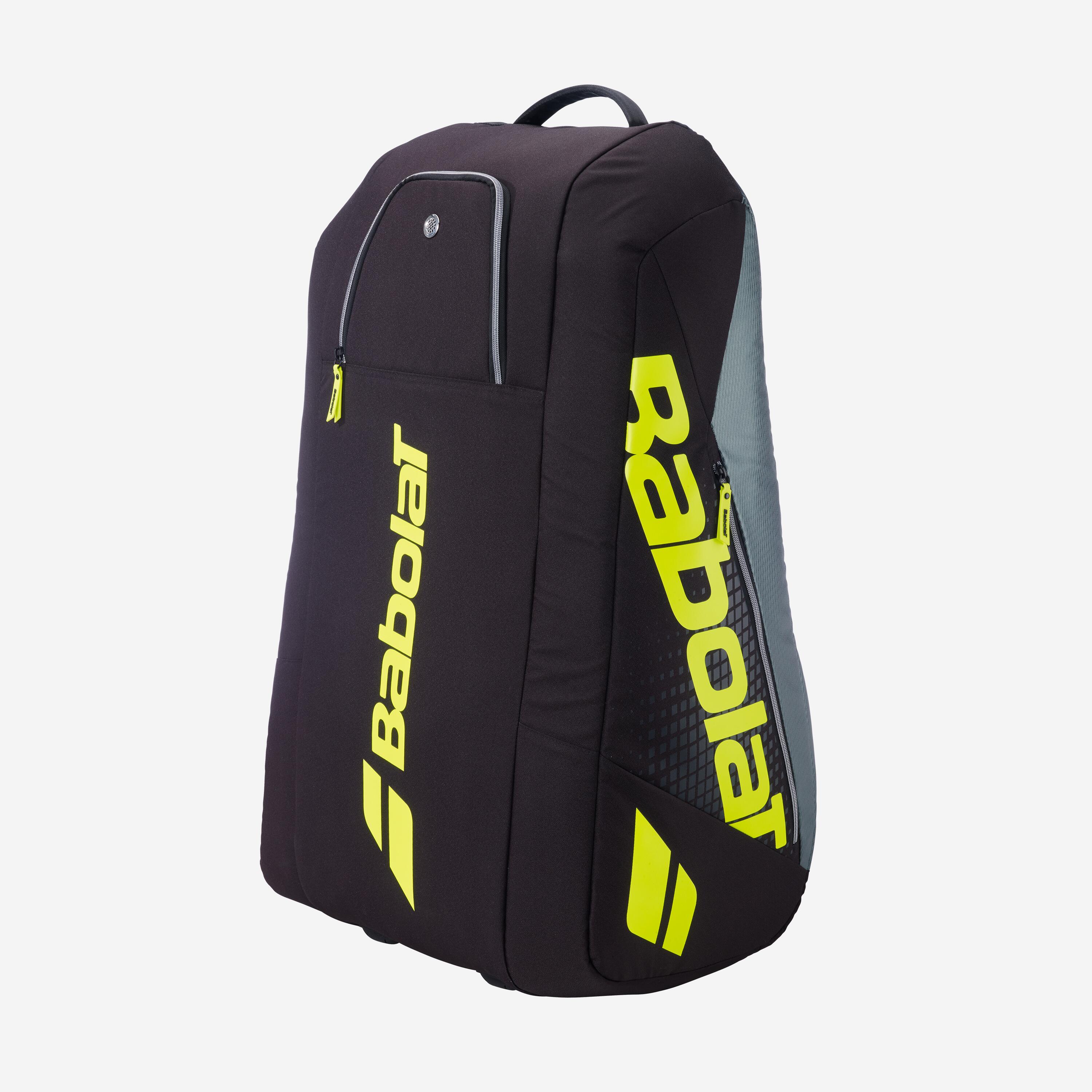 Sac de tennis 12 raquettes, Rh x12 gen 10 gris vert 2/5