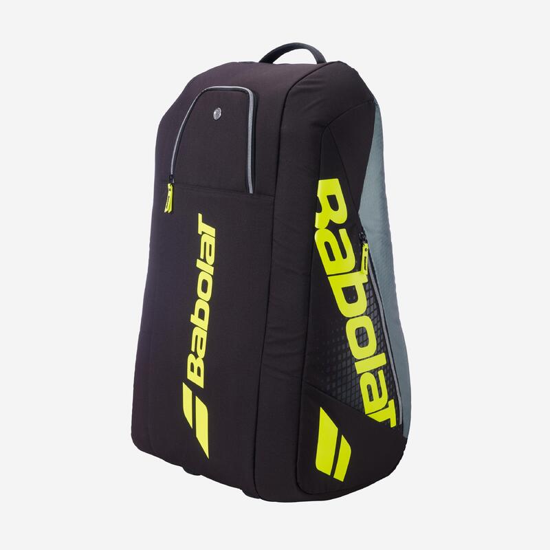Geantă de tenis 12 rachete, Rh x12 gen 10 Gri-Verde