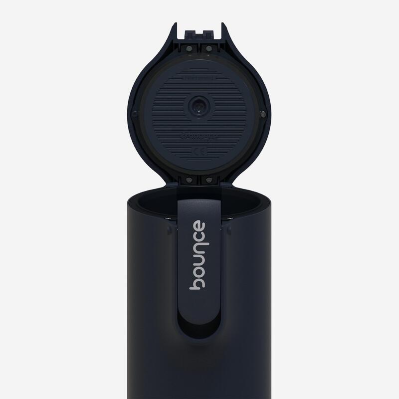 Presurizator 4 mingi de tenis Bounce Negru