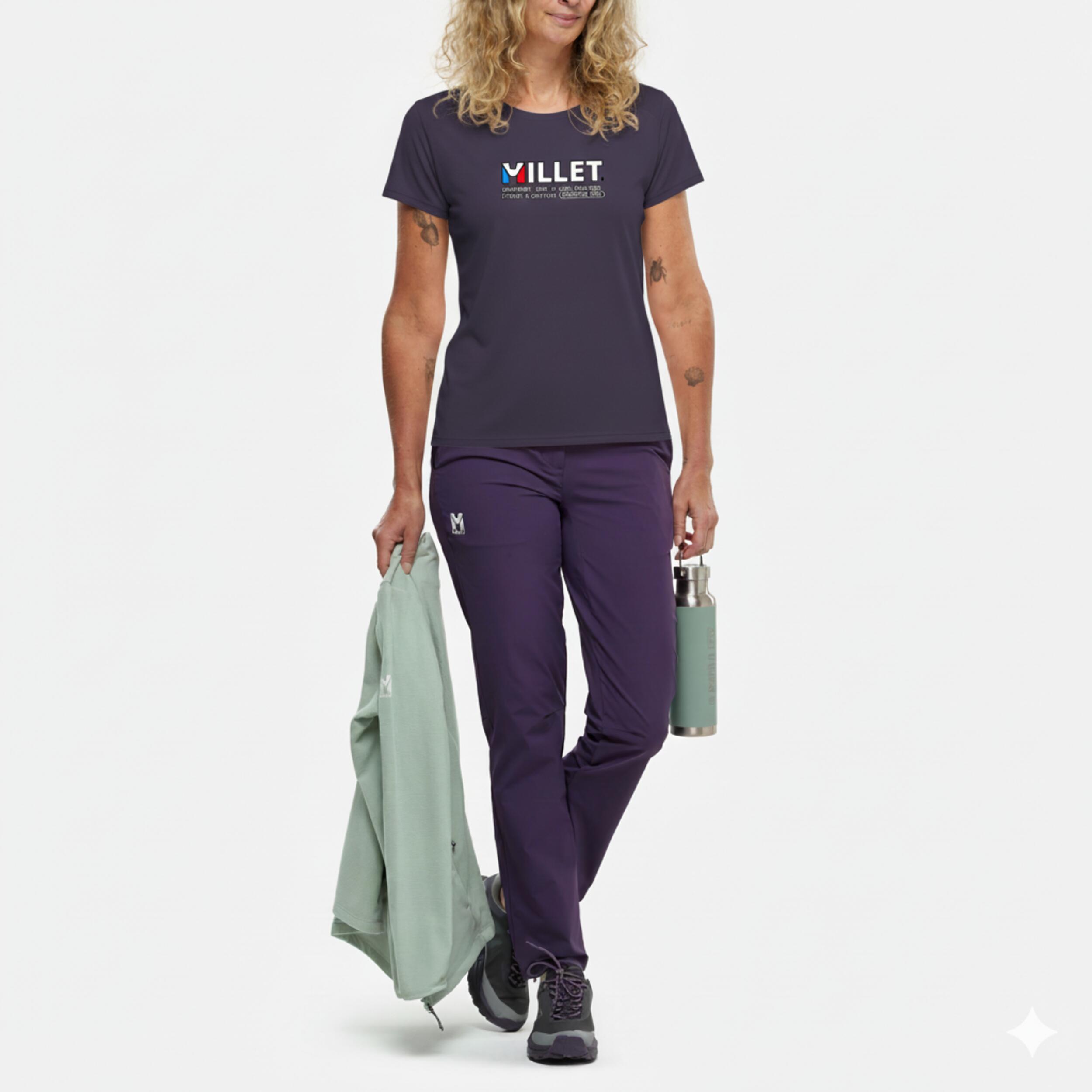 *FR T-SHIRT  Millet Violet femme 3/3